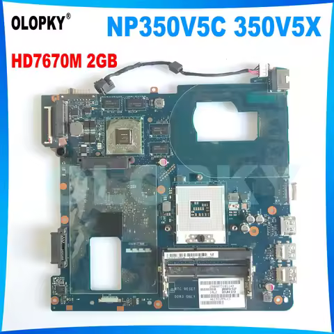 QCLA4 LA-8861P for Samsung NP350 NP350V5C 350V5X laptop motherboard BA59-03537A BA59-03397A with HD7