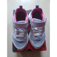 PRELOVED Skechers Infant go run elevate girls' shoes size 23/USA 7/UK 6 - Lavender /hot pink