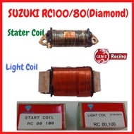 🔥Best Quality🔥Suzuki RC100/80 /Suzuki Best Stater Light Coil/Start Coil[Diamond](OEM)