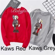 seluar adidas Sweater Kaws Sesame Street Baju Sejuk Lelaki Perempuan