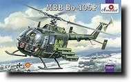 A Model AM72259 1/72 MBB Bo-105P Belko Military Helicopter Plastic Model