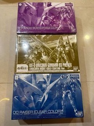 絕版全新未開 Rg Zeta Gundam Biosensor image Color HG RX-0 Unicorn Gundam 03 Phenex Gold Coating Ver. 金色 電鍍