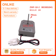 ใหม่ Rongsheng พัดลมตู้เย็น ZWF-10-2 DC13.2V B03081041 2W 1150RPM DC พัดลมยาว39Mm
