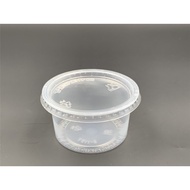 EC E115T 4oz PP Round Container [ 100pcs± ]- Disposable Plastic PP Food Container - 4 oz