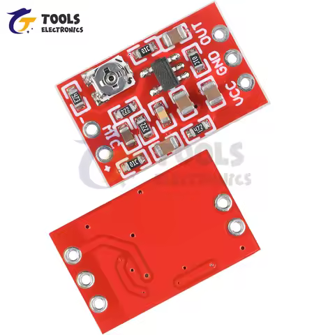 DC 3-5V Electret Microphone Preamp Module Adjustable Gain Noise Pickup Microphone Amplifier Board fo