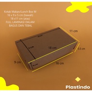 Kraft Rice Box size M | Food Grade Kraft Rice Box | Lunch Box M | Kraft Lunch Box M | Black Lunch Bo