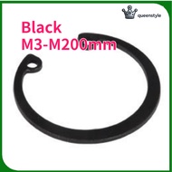 [QueenStyle]Elastic retaining ring GB893 hole retaining ring (black) inner card C-shaped bearing spr