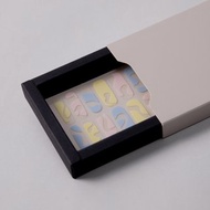 Muted RYB凝膠指甲貼