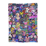 BIIC 【IN STOCK】 Tokidoki Cartoon Print Blanket Super Soft Throw Blanket Warm and Cozy Bed Blankets Decorative for Bedroom Sofafree custom UXDM