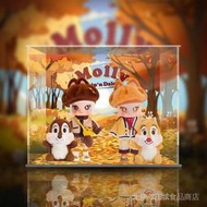 台灣現貨泡泡瑪特 MOLLY奇奇蒂蒂 BJD娃娃 潮玩專用展示盒  露天市集  全台最大的網路購物市集