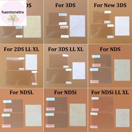 TR  Top Bottom HD Clear LCD Screen Protective Film For New 3DS 3DSXL NDS Lite NDSL DSi NDSI XL LL Pr