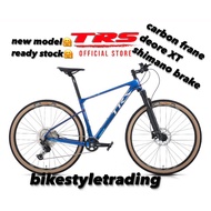 TRS RATEL 12 Carbon Fiber Mountain Bike - Shimano 1x12 Speed (29")mtb/carbon frame/deore xt/hydraulic brake/air fork