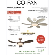 CO-FAN Girasol DC Fan 46"