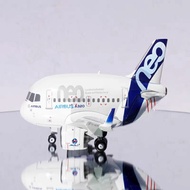 Airbus A320 A321 Neo Diecast display model Q Shape Brand Panzerkampf