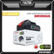 BOSSMAN 20V 5.0Ah 4.0Ah & 2.0Ah Lithium-ion Battery - BBE5-EV BBE4-EV BBE2-EV
