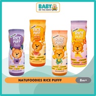 NATUFOODIES Rice Puff Biskut Beras Halal 8Months+ Baby Snack