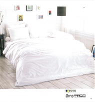 ผ้าปู​ที่นอน (ไม่​รวม​ผ้านวม)​ TOTO โตโต สีพื้น 3.5ฟุต เตียงเดี่ยว 6ฟุต  5ฟุต  เตียงคู่