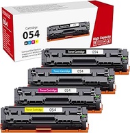 CRG-054 054 Toner Cartridges High-Yield (4-Pack, Black, Cyan, Magenta, Yellow) - PIONO Compatible 05