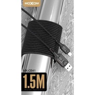 MOXOM 1.5 METER TYPE C FAST CHARGING DATA CABLE TYPE C