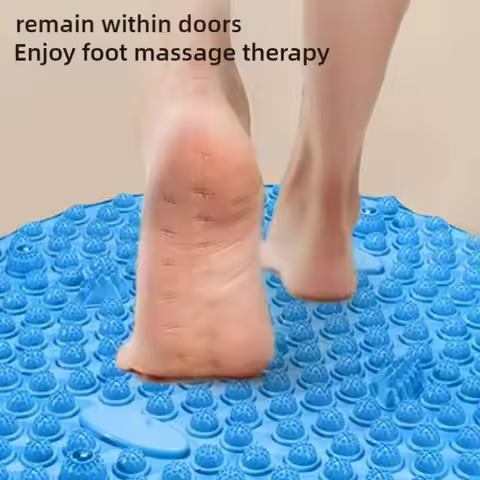 Foot Yoga Massage Finger Pressing Mat Muscle Relaxation Round Exercise Mat TPE Material Round Toe Pr