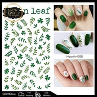 GREEN LEAF STICKER NAIL ART STICKER WATER DECAL STICKER NAIL ART LEAF NAIL/