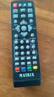 REMOTE STB MATRIX BURGER HIJAU ORIGINAL