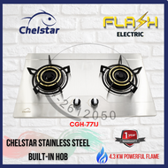 CHELSTAR Stainless Steal Built-In Hob/ Gas Stove/ Dapur Gas, CGH-771J