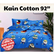 Kain Cadar Cotton Bidang 92 ” 100% Cotton/Open Meter (Kain sahaja)Kain Cartoon / Kain Cotton Cartoon/ Kain Cadar Cartoon
