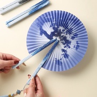 Tuan Fan Magnetic Folding Fan Chinese Ancient Fan Female Dance Hanfu Fan Student Folding Fan Dance C