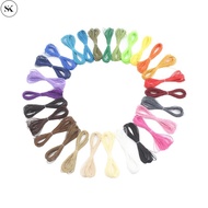 SK 10 meters wax leather cord wax cotton cord strap DIY braided bracelet necklace jewelry accessorie