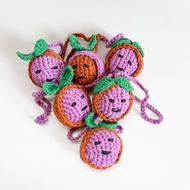 MINI MOODS CROCHET KEYCHAIN by @american0c0ffee
