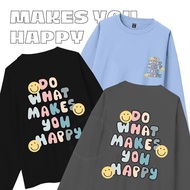 Heatshrin Ellipsesinc Long Sleeve T-Shirt Makes You Happy Oh34