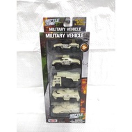 REPLIKA Motormax Replica Toy 1:64 MILITARY VEHICLE SET 76075
