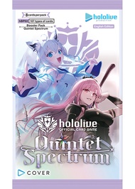 Hololive Card Game Quintet Spectrum Booster Box hBP02 English Version