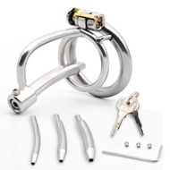 ✧♕✕Chastity-Device Catheter Cock Cage Adult-Game Stainless-Steel Sounds Lock Penis-Ring