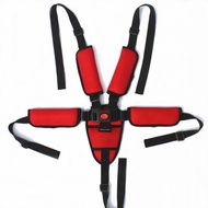 Lace-Up Stroller 5 Point Children Dining Chair Baby 5 Point Style Accessories Seat Belt Baby Seat Be