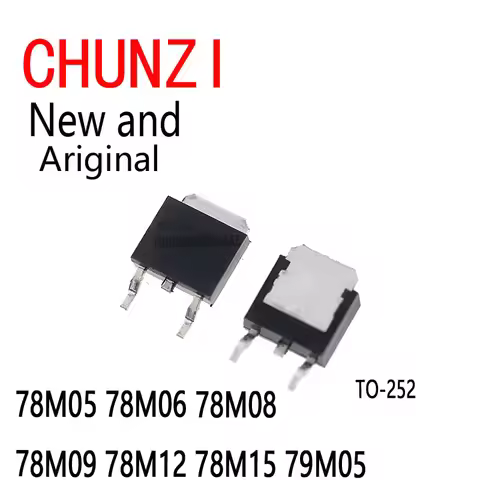 10Pcs L78M05CDT L78M05 L78M06CDT L78M08CDT L78M09CDT L78M12CDT L79M05CDT TO-252 78M05 78M06 78M08 78