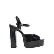 Steve Madden รุ่น TANDEM รองเท้าส้นสูงผู้หญิง - สี Black Leather