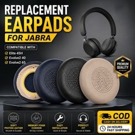 Earpads Cushions Replacement For Jabra Evolve2 65(65MS 65UC)/Evolve2 40(40UC 40MS USB)/Elite 45h
