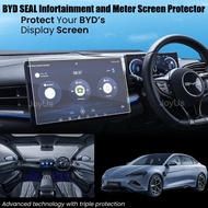 BYD SEAL (2024-2026) Infotainment Screen Tempered Glass Navigation Screen Protector Car Accessories 