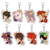 Genshin Impact Genshin Impact Genshin Impact Sugar Mona Acrylic Keychain Game Comic Show