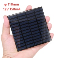 Solar Panel 12V 1.8W DC Mini Solar kit DIY For Battery Phone Chargers Portable Polycrystalline Silic