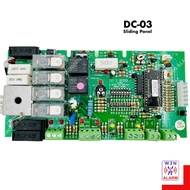 DC03 3 SPEED AUTOGATE SLIDING CONTROL PANEL BOARD - counting sensor ( suitable for DC MAX / SLIDER /