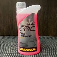 MANNOL G12+ Coolant 4212 1L | Red | Ready to Use | Antifreeze | Made In Germany