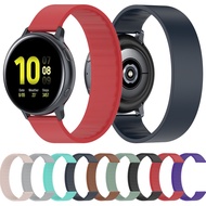 20mm strap For Samsung Galaxy Watch Active 2/Gear S2/Galaxy Watch 3 41mm Silicone Elastic Replacement Wristband