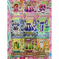Aikatsu Akari Ozora Sumire Hikami Hinaki Shinjo Uniform Pink Parade Blue Parade Yellow Parade Lumina