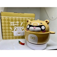 100% Original Mihoyo Genshin Impact Xiang Ling GUO BA CERAMIC BOWL CHILI SET Anime RPG Game Decorati