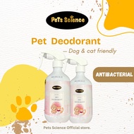 Pets Science Pet Deodorant Spray Antibacterial & Deodorant 500ml