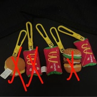 麥當勞沙包吊飾 Applepie蘋果派吊飾/單售（近全新，庫存剩下兩個蘋果派）@p22