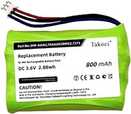 TAKOCI Replacement Battery Compatible with B&O BeoCom 1, BeoCom 6000, BeoCom M6000, BeoCom M6000 MKI